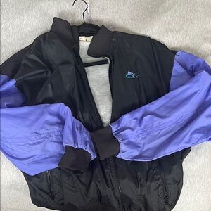 Nike Black and Lavender Jacket
